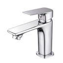 Ver imagem 1 de Torneira Misturador Monocomando para Banheiro Lavatório Lavabo Bica Slim Baixa Inox Cromado Metal Pr