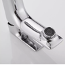 Torneira Misturador Monocomando para Banheiro Lavatório Lavabo Bica Slim Baixa Inox Cromado Metal Pr - 5