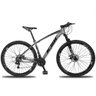 Bicicleta Aro 29 Ksw Xlt 21 Marchas Shimano Freio Hidraulico Quadro 21" Grafite-preto - 1