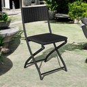 Ver imagem 1 de Cadeira Dobravel Bar, Lanchonete Preto - Kit 3 Pc