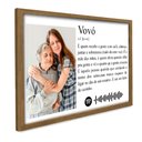 Ver imagem 3 de Quadro Personalizado com Foto e Música Vovó em Moldura Caixa TACOLADO PAPEL DE PAREDE Moldura Caixa