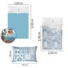 Jogo de Cama King Size 150 Fios Fiori - Daniele (7541-1) - 5