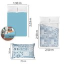 Ver imagem 5 de Jogo de Cama King Size 150 Fios Fiori - Daniele (7541-1)