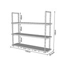 Ver imagem 3 de Nicho de Teto Indústrial Denver 120cm Branco