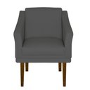 Ver imagem 3 de Kit 02 Poltronas Decorativa Para Recepção Sala De Espera Barbearia Hospital Cadeira de Escritório Gr