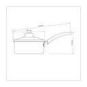 Ver imagem 6 de Panela de Aluminio com Revestimento Interno de Antiaderente 16cm