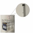 Ver imagem 4 de Kit 02 Suporte de Parede para Cadeiras de Praia em Alumínio