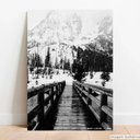 Ver imagem 3 de Quadro Monumento Decorativo Cidade Bariloche em Moldura Caixa Tacolado Moldura Caixa 3cm Madeira sem