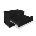 Ver imagem 5 de Balcão Móvel de Banheiro Mdf Organizador Gabinete com Rodízios Ssx Multicoisas Branco