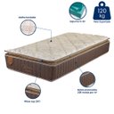 Ver imagem 4 de Colchão Solteiro Prorelax Bali 96x203x26 Molas Ensacadas Pillow Top Turn Free - Marrom
