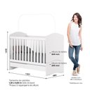 Ver imagem 6 de Quarto Completo de Bebê com Berço 3 em 1 Guarda-Roupa 4 Portas e Cômoda Savana Yescasa