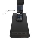 Ver imagem 5 de Luminária Calendario Relógio Slim Touch Carrega Celular Dobravel Temperatura Flexivel Despertador