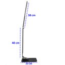 Ver mais imagens de Luminária Calendario Relógio Slim Touch Carrega Celular Dobravel Temperatura Flexivel Despertador
