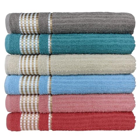 Kit 4 Toalhas de Banho - Gigante Banhão 70 X 140 Beca Alta Absorção