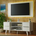 Ver imagem 1 de Rack Madesa Copenhagen e Painel para Tv até 55 Polegadas