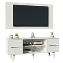 Ver imagem 3 de Rack Madesa Copenhagen e Painel para Tv até 55 Polegadas