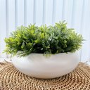 Ver imagem 2 de Vaso Cachepô Off Ikebana Bacia Enfeite de Mesa para Orquídea