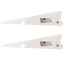 Ver imagem 1 de Kit 2 Suporte Prateleira Trilho Duplo em Aço Branco 27cm - Starfer