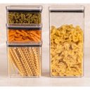 Ver imagem 1 de Kit 4 Potes Herméticos Quadrados 480/1000/2200ml Paramount