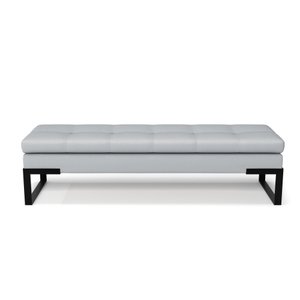 Recamier Verner Estilo Industrial - Cinza/preto Fosco - 120cm - Casore