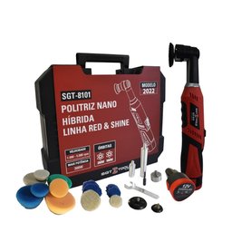 Politriz Nano Híbrida 300w 12v com 2 Baterias Sgt-8101 Sigma - 2