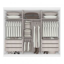 Guarda-Roupa Casal 3 Portas 6 Gavetas Montebello - 3