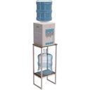 Ver imagem 1 de Suporte Bebedouro Galão Água Tampo de Mdf Metalon Reforçado Branco Estilo Industrial Cozinha Escrito