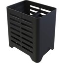 Ver imagem 6 de Kit Cozinha Smile Escorredor de Louças Dispenser Porta Talher e Lixeira de Bancada Stolf Preto