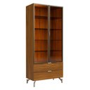 Ver imagem 2 de Cristaleira 2 Portas com LED Vidro Reflecta Atria 100% MDF Canella