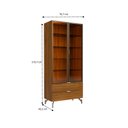 Ver imagem 3 de Cristaleira 2 Portas com LED Vidro Reflecta Atria MDF Canella