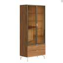Ver imagem 7 de Cristaleira 2 Portas com LED Vidro Reflecta Atria 100% MDF Canella