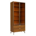 Ver imagem 2 de Cristaleira 2 Portas com LED Vidro Reflecta Atria MDF Canella