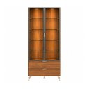 Ver imagem 6 de Cristaleira 2 Portas com LED Vidro Reflecta Atria 100% MDF Canella