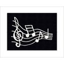 Ver imagem 1 de Tapete Capacho Notas Musicais