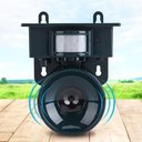 Ver imagem 4 de Repelente Solar Ultrassonico Kit 2 Uni Sensor Movimento Presença Afasta Aves Pombos Insetos Rato