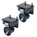 Ver imagem 1 de Repelente Solar Ultrassonico Kit 2 Uni Sensor Movimento Presença Afasta Aves Pombos Insetos Rato
