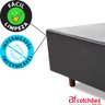 Conjunto Cama Box Queen + Colchão D45 Espuma Ortopédico 158x198cm BF Colchões - 8