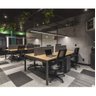 Cadeira Executiva Giratória Para Escritório Brizza Tela Ergonômica Com Certificado NR17 Preta - 8