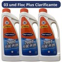 Ver imagem 3 de Kit 3 Floc Plus 2x1 Clarificante Decantador Hidroazul 1 Lt