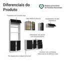 Ver imagem 4 de Armário de Cozinha Completa 270 cm Branco/Preto Agata Madesa 13