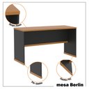 Ver mais imagens de Mesa de Escritório Office Tampo Mdp 25mm Berlin - Vianossa