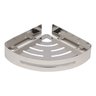 Suporte Shampoo de Canto Parede Banheiro Aço Inox Cromado - 2