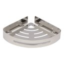Ver imagem 1 de Suporte Shampoo de Canto Parede Banheiro Aço Inox Cromado