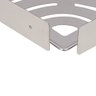 Suporte Shampoo de Canto Parede Banheiro Aço Inox Cromado - 3
