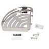 Suporte Shampoo de Canto Parede Banheiro Aço Inox Cromado - 4