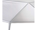 Ver imagem 4 de Tenda Praia Gazebo Barraca 3x3 Branca Camping Bco Aço Kala