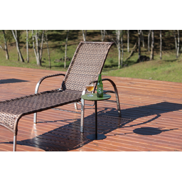 Mesa Lateral Tampo 30cm (41 cm altura) Verde Acetinado - 2