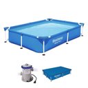 Ver imagem 1 de Piscina Estrutural Infantil 1.200 Litros Splash Juniors com Capa e Bomba Bestway 220v