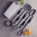 Ver imagem 5 de Kit Caçarola Aço Inox Solar 4,7 Litros Pit 1 + Jogo de Utensílios 6 Peças Verano Ônix -