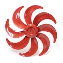 Ver imagem 1 de Hélice para Ventilador Mondial Premium / Polishop 40cm 8pás Nv61 Nv45 / Vps-52 / Vps-44 Vermelha